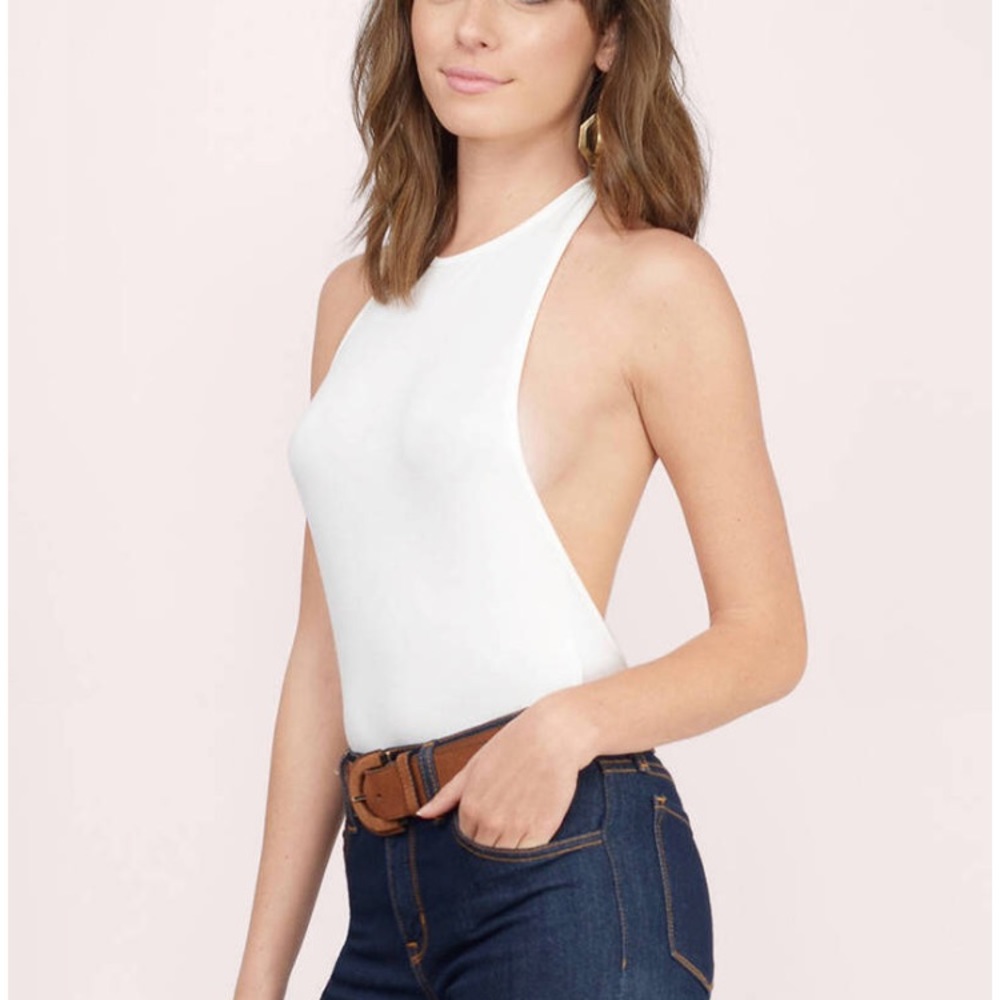 Tobi “halter ego” bodysuit
